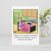 Birthday Humor Party Invitations "Spectickles" Kaart (Staand voorkant)