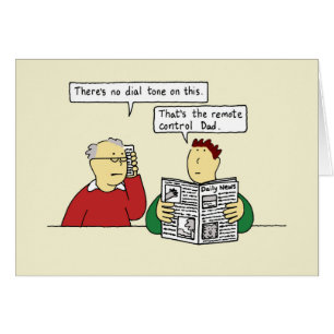 Birthday Humor voor bejaarde vader