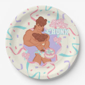 Birthday Hunk Paper Bord (Voorkant)