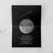 Birthday- HUSBAND- STARS/UNIVERSE Kaart (Binnen)