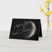 Birthday- HUSBAND- STARS/UNIVERSE Kaart (Gele Bloem)