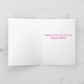 Birthday Ice Cream Cone Drie Scoops I Kaart (Binnen)