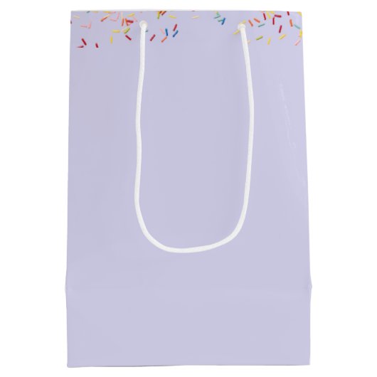 Birthday Ice Cream Cone Medium Cadeauzakje (Achterkant)