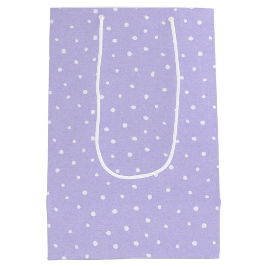 Birthday ijsklok op pooldots medium cadeauzakje (Achterkant)