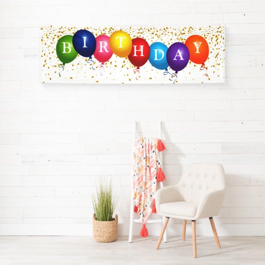 Birthday Indoor Banner (Insitu)