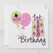 Birthday Invations Kaart (Voorkant)