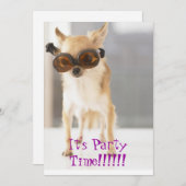 Birthday Invations Kaart (Voorkant / Achterkant)