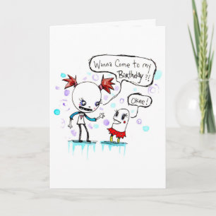 BIRTHDAY INVITATIE DOOR Emi Boz/Gus Fink