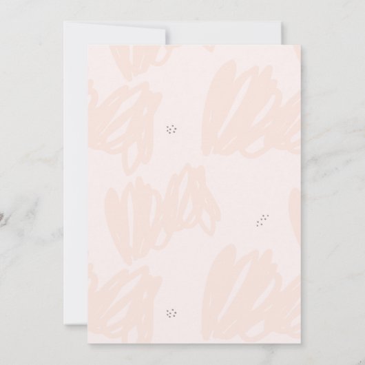 BIRTHDAY-INVITATIE - ICE CREAM CONE SCOOPS KAART (Achterkant)