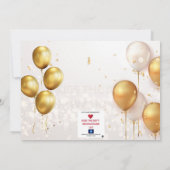 BIRTHDAY-INVITATIE KAART (Achterkant)