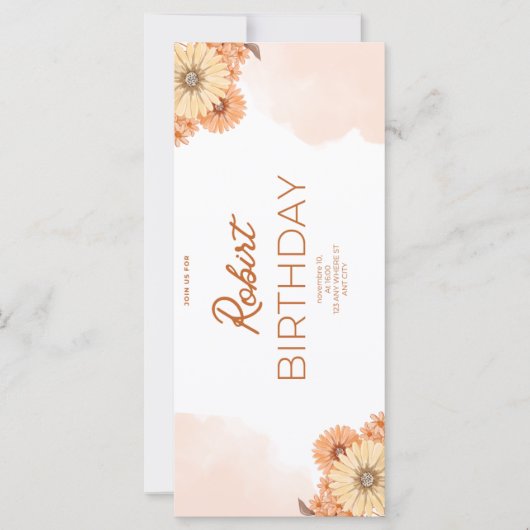 Birthday invitation (Voorkant)