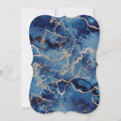 Birthday Invitation (12,7 x 17,8 cm) - Ocean Theme Kaart (Achterkant)