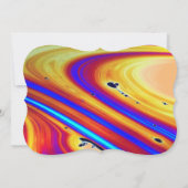 Birthday Invitation Aquarius 01/20-2/18 Kaart (Achterkant)