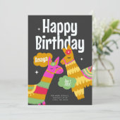 Birthday Invitation Card Design for adults or kids Kaart (Staand voorkant)
