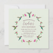 Birthday Invitation Card Feestdagenkaart (Voorkant)