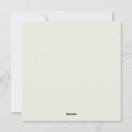 Birthday Invitation Card Feestdagenkaart (Achterkant)