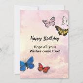 Birthday Invitation Card Kaart (Voorkant)