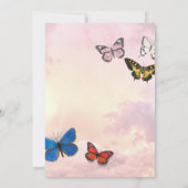 Birthday Invitation Card Kaart (Achterkant)