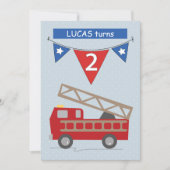 Birthday Invitation Custom Name, Lucas Age, 2 Birt Kaart (Voorkant)