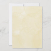 Birthday Invitation featuring a princess Kaart (Achterkant)