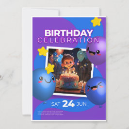 Birthday Invitation  Feestdagenkaart