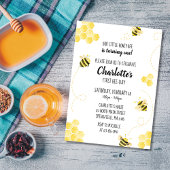Birthday Invitation Honey Bee Kaart