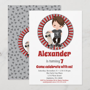 Birthday Invitation Kaart