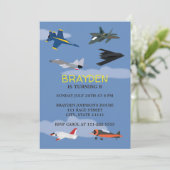 Birthday Invitation Kaart (Staand voorkant)