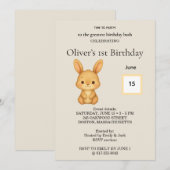 Birthday Invitation Kaart (Voorkant / Achterkant)
