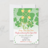 Birthday Invitation Lucky One Party Bedankkaart (Voorkant)