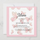 Birthday invitations kaart (Voorkant)