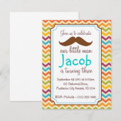 Birthday Invite Kaart (Voorkant / Achterkant)