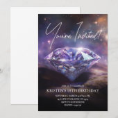 Birthday Invite Kaart (Voorkant / Achterkant)