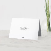 Birthday Irish Setter Making a Snow Angel Feestdagen Kaart (Achterkant)