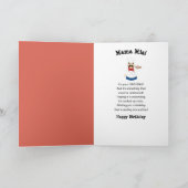 Birthday, Italiaanse kapper Pizza in Hot Oven Ca Kaart (Binnen)