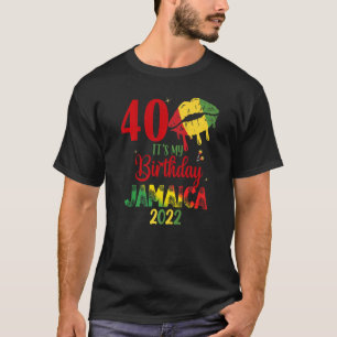 Birthday Jamaica Girl 30th Party Outfit Match T-shirt