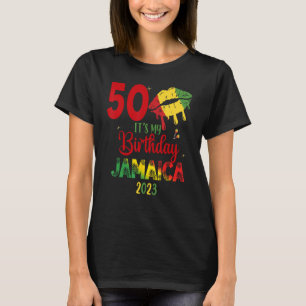 Birthday Jamaica Girl 30th Party Outfit Match T-shirt