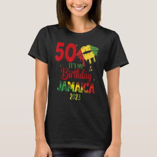 Birthday Jamaica Girl 30th Party Outfit Match T-shirt