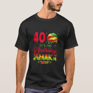 Birthday Jamaica Girl 30th Party Outfit Match T-shirt