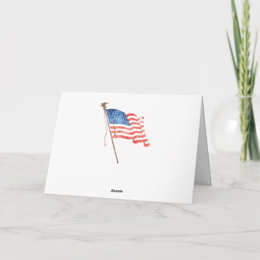 Birthday Jeremiah 29:11 BijbelAmerikaanse vlag Kaart (Achterkant)