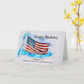 Birthday Jeremiah 29:11 BijbelAmerikaanse vlag Kaart (Gele Bloem)