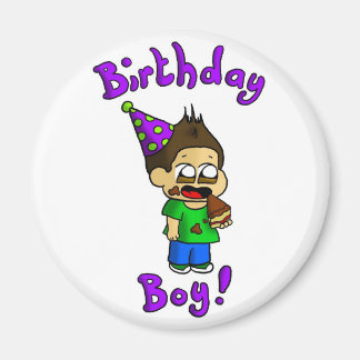 Birthday jongen magneet