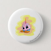 Birthday JubJub Ronde Button 5,7 Cm (Voorkant)