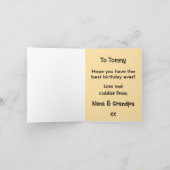 Birthday Jungle Snake Photo Kaart (Binnen)