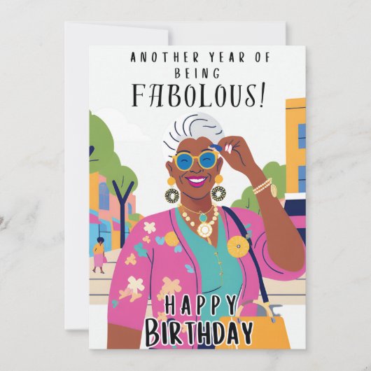 Birthday Kaart (Voorkant)