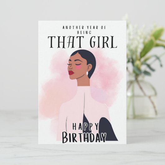 Birthday Kaart (Staand voorkant)