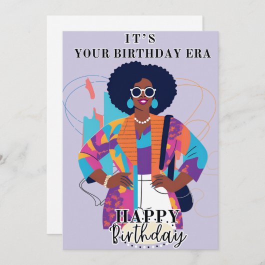 Birthday Kaart (Voorkant / Achterkant)