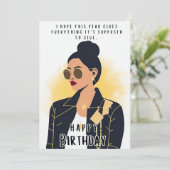 Birthday Kaart (Staand voorkant)