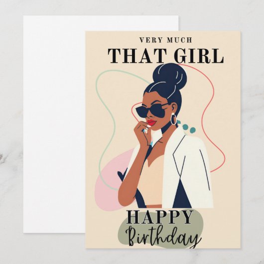 Birthday Kaart (Voorkant / Achterkant)