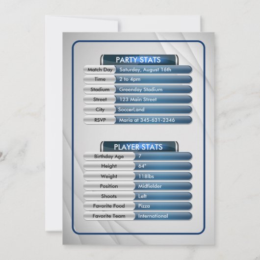 Birthday Kaart (Achterkant)